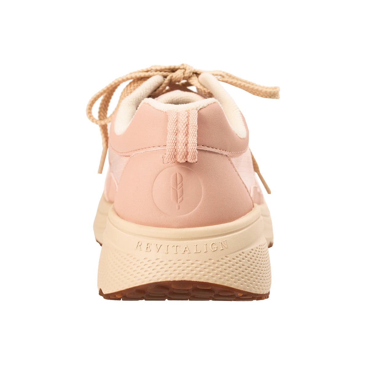 Revitalign Selene Women's Lace-Up Sneaker - Peach Whip