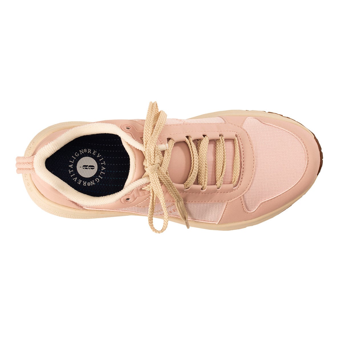 Revitalign Selene Women's Lace-Up Sneaker - Peach Whip