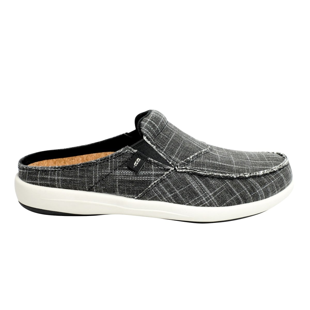 Revitalign Siesta Canvas Slide Women's Clog - Black