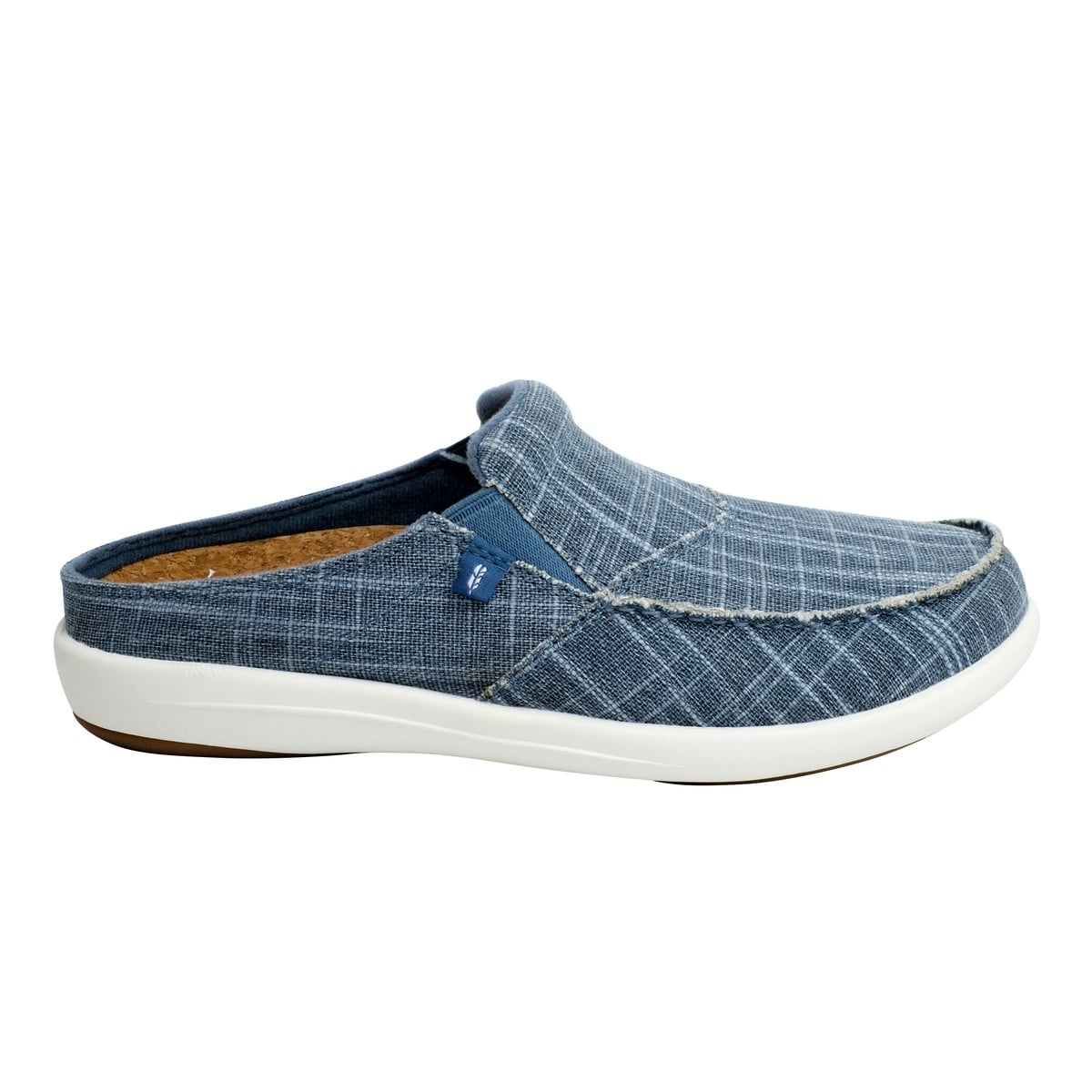 Revitalign Siesta Canvas Slide Women's Clog - Blue