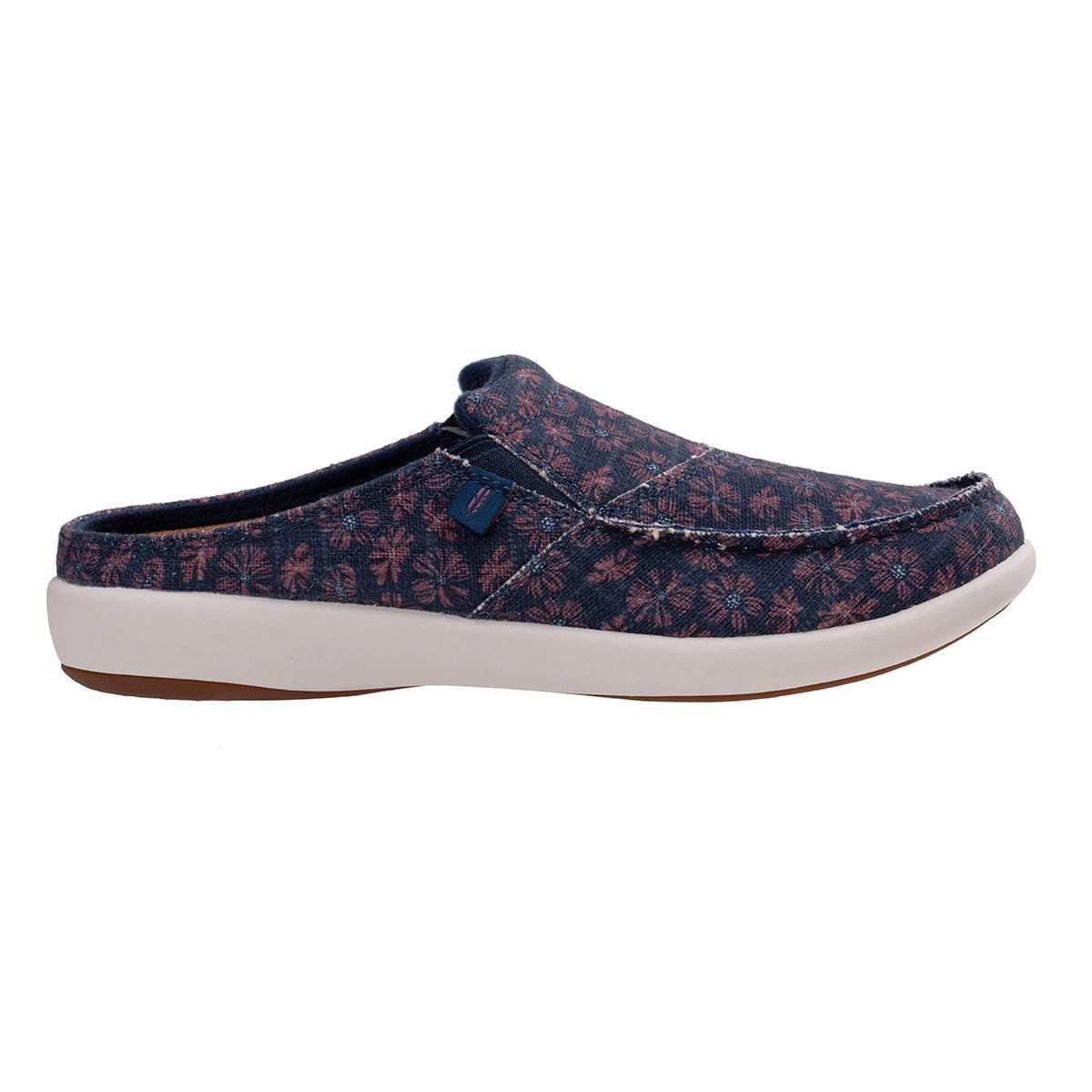 Revitalign Siesta Canvas Slide Women's Clog - Marine Blue