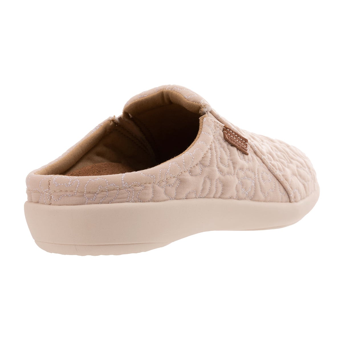 Revitalign Siesta Harmony Women's Quilted Slip-On Clog - Sand Shell