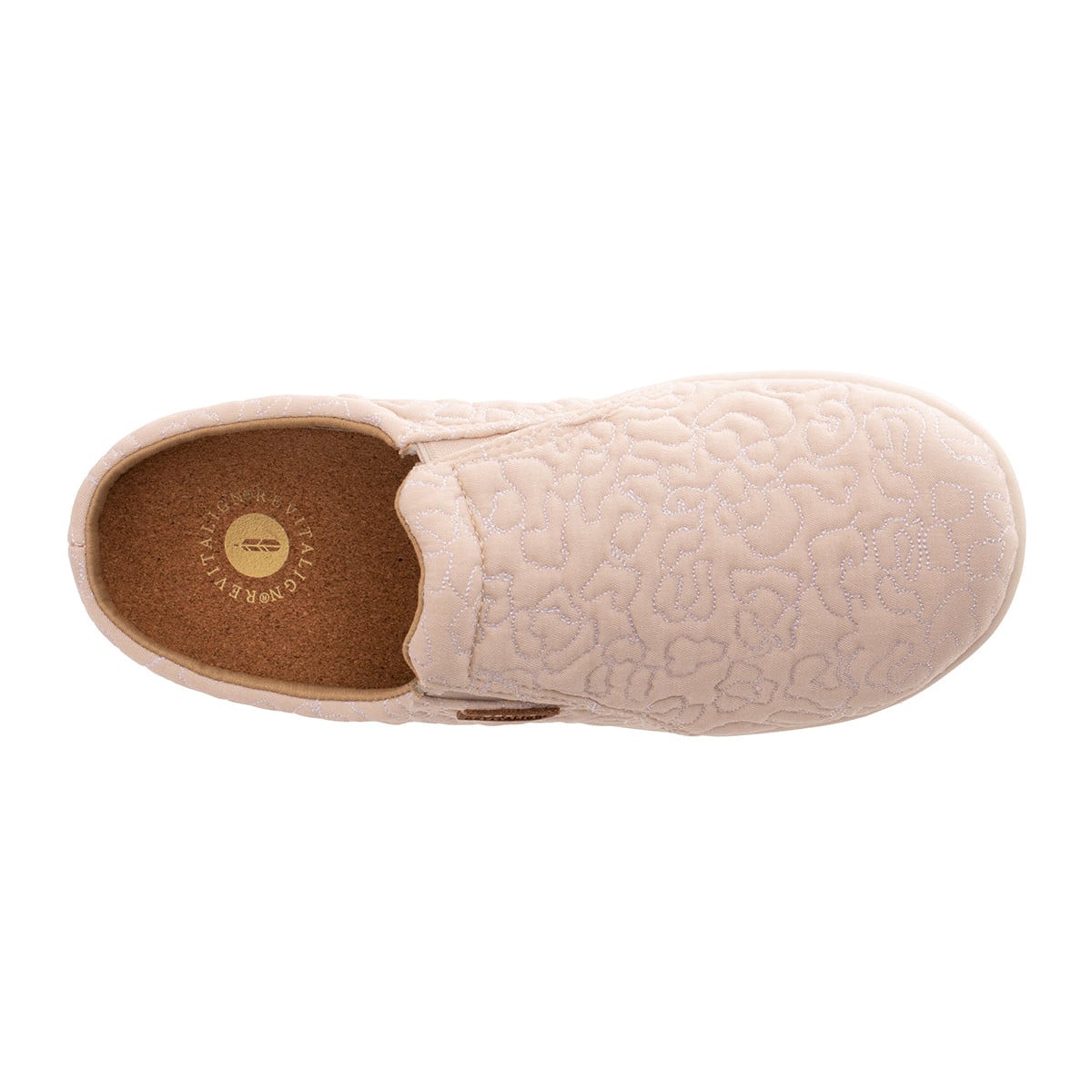 Revitalign Siesta Harmony Women's Quilted Slip-On Clog - Sand Shell