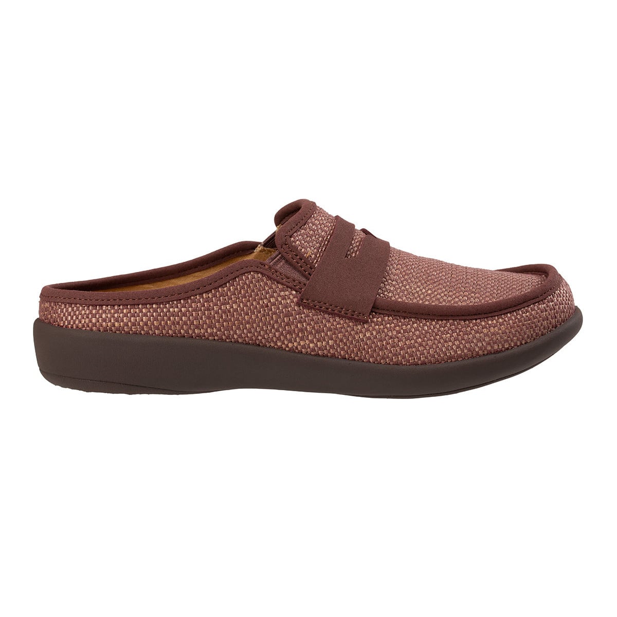 Revitalign Siesta Radiant Women's Slip-On Mule in Dark Chocolate