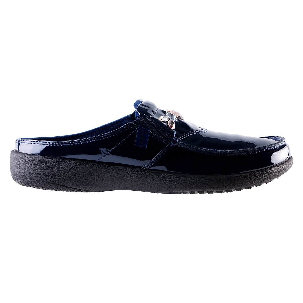 Revitalign Siesta Snazzy Women's Embellished Clog - Peacoat