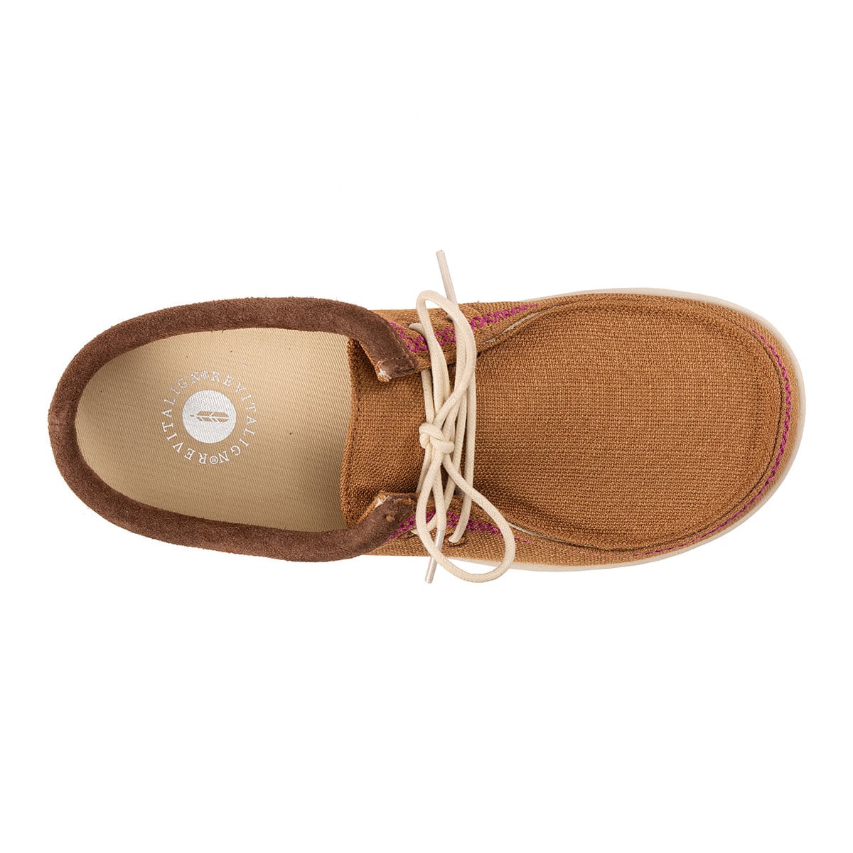 Revitalign Siesta Surf Women's Lace-Up Mule - Bison