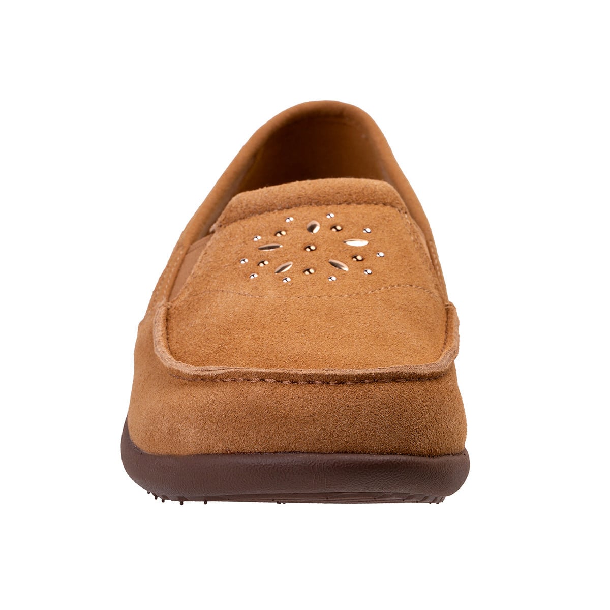 Revitalign Siesta Terrazzo Women's Suede Slip-On Shoe - Brown Sugar