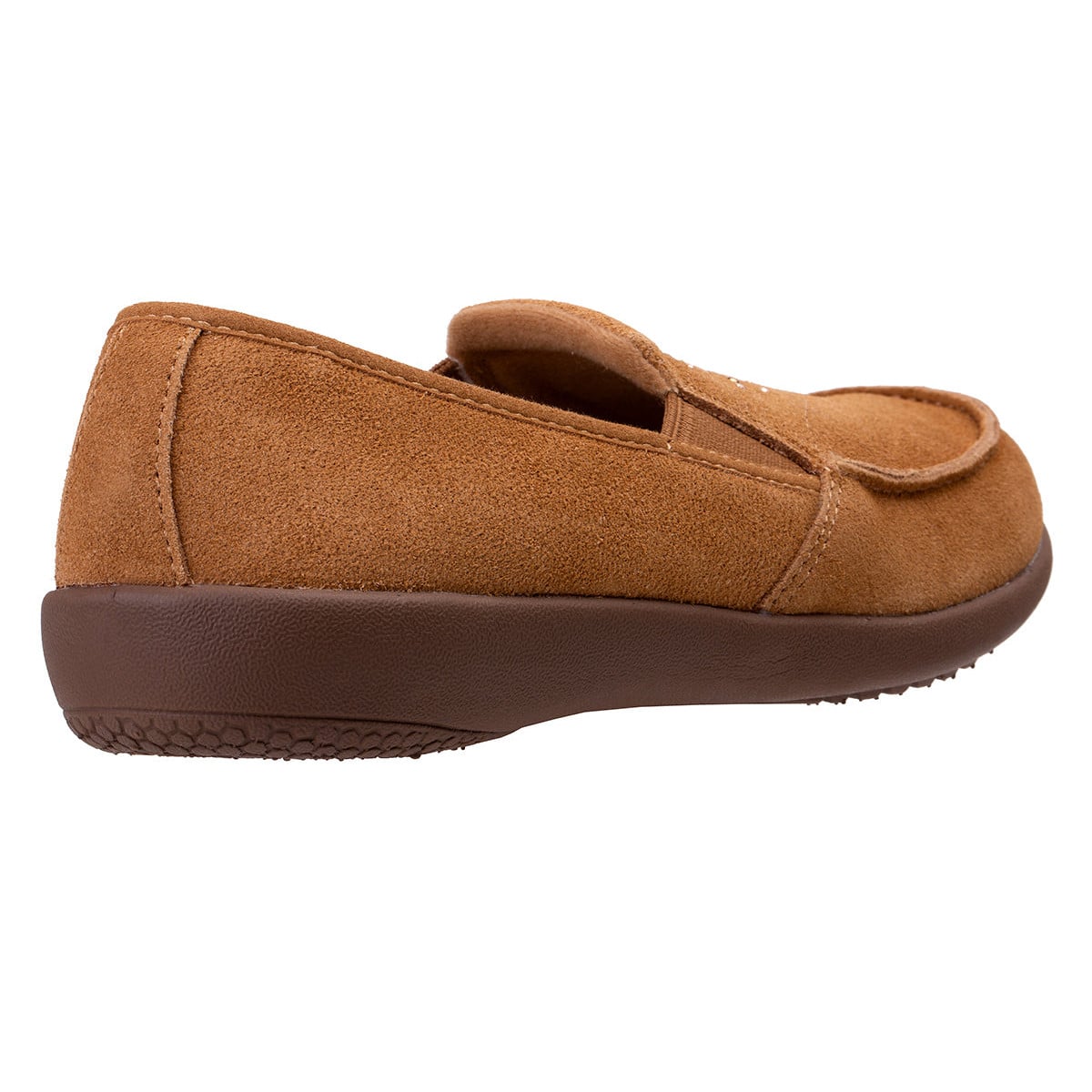 Revitalign Siesta Terrazzo Women's Suede Slip-On Shoe - Brown Sugar