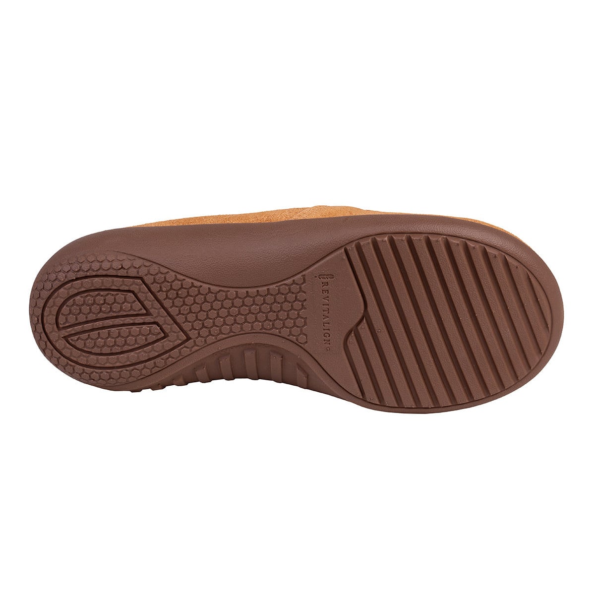 Revitalign Siesta Terrazzo Women's Suede Slip-On Shoe - Brown Sugar