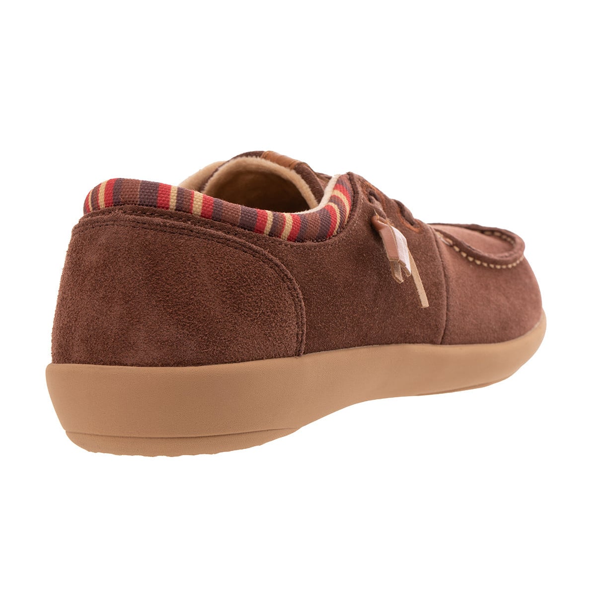 Revitalign Siesta Wallaby Fiesta Women's Suede Slip-On Sneaker - Brown