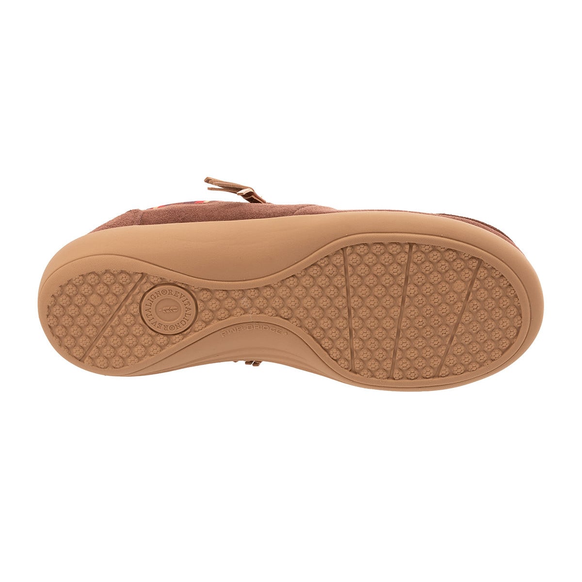 Revitalign Siesta Wallaby Fiesta Women's Suede Slip-On Sneaker - Brown