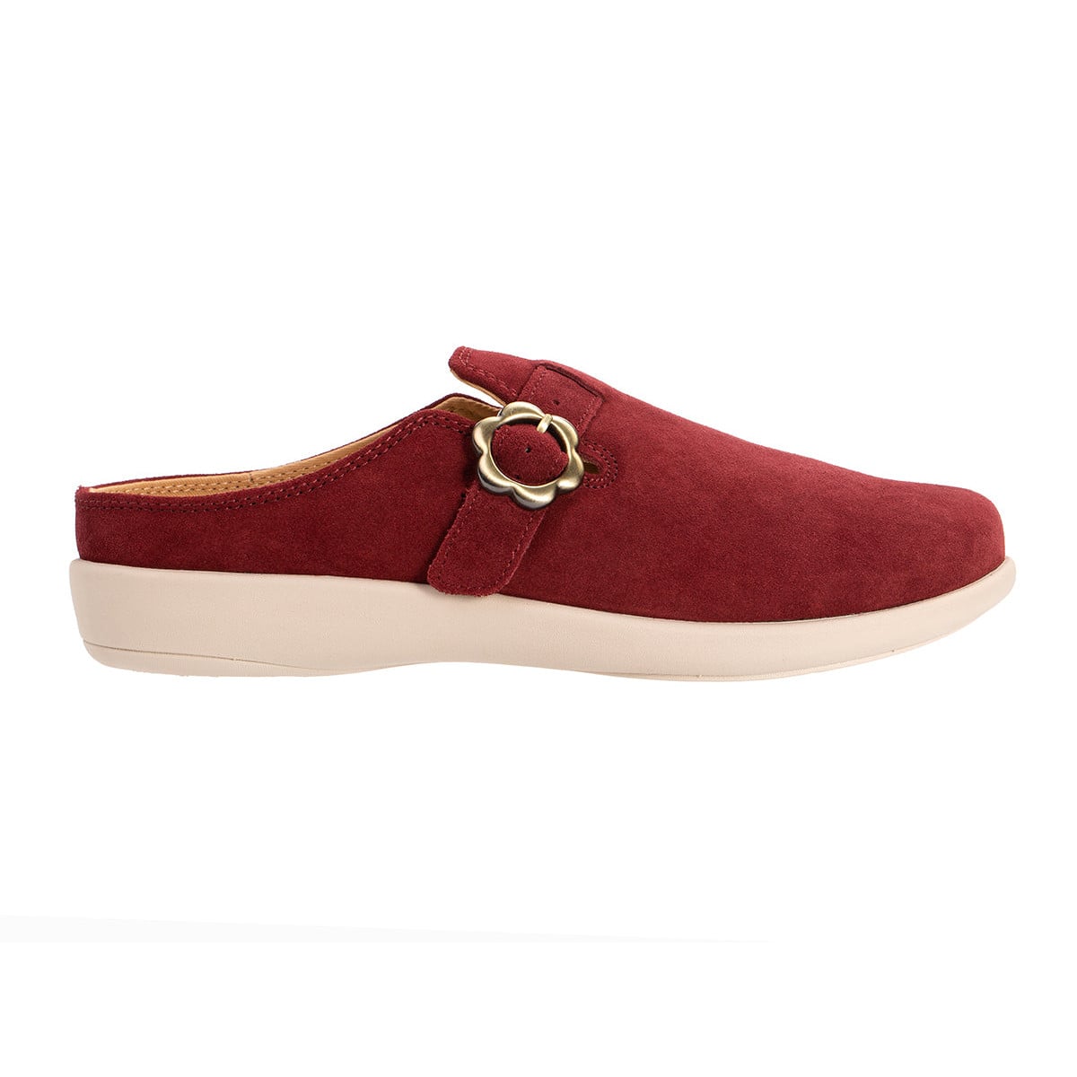 Revitalign Solaire Suede Women's Shoes in Rosewood