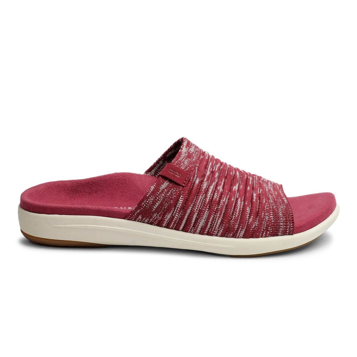 Revitalign Vanessa Women's Knit Slide Sandal - Rumba Red