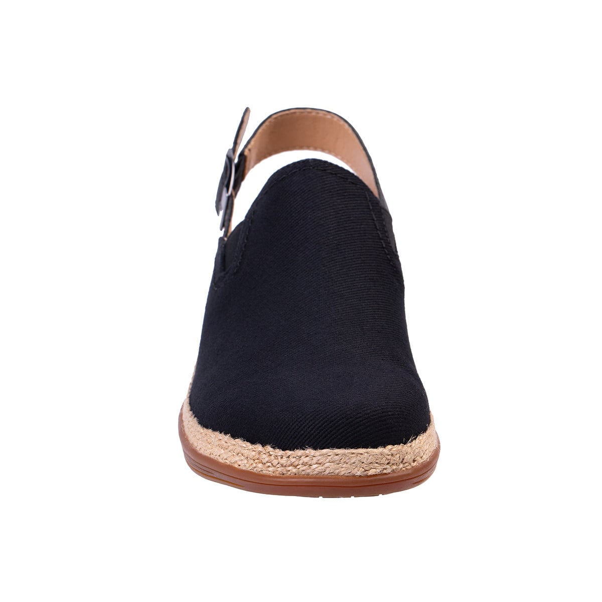 Revitalign Ventura Women's Canvas Backstrap Clog - Black