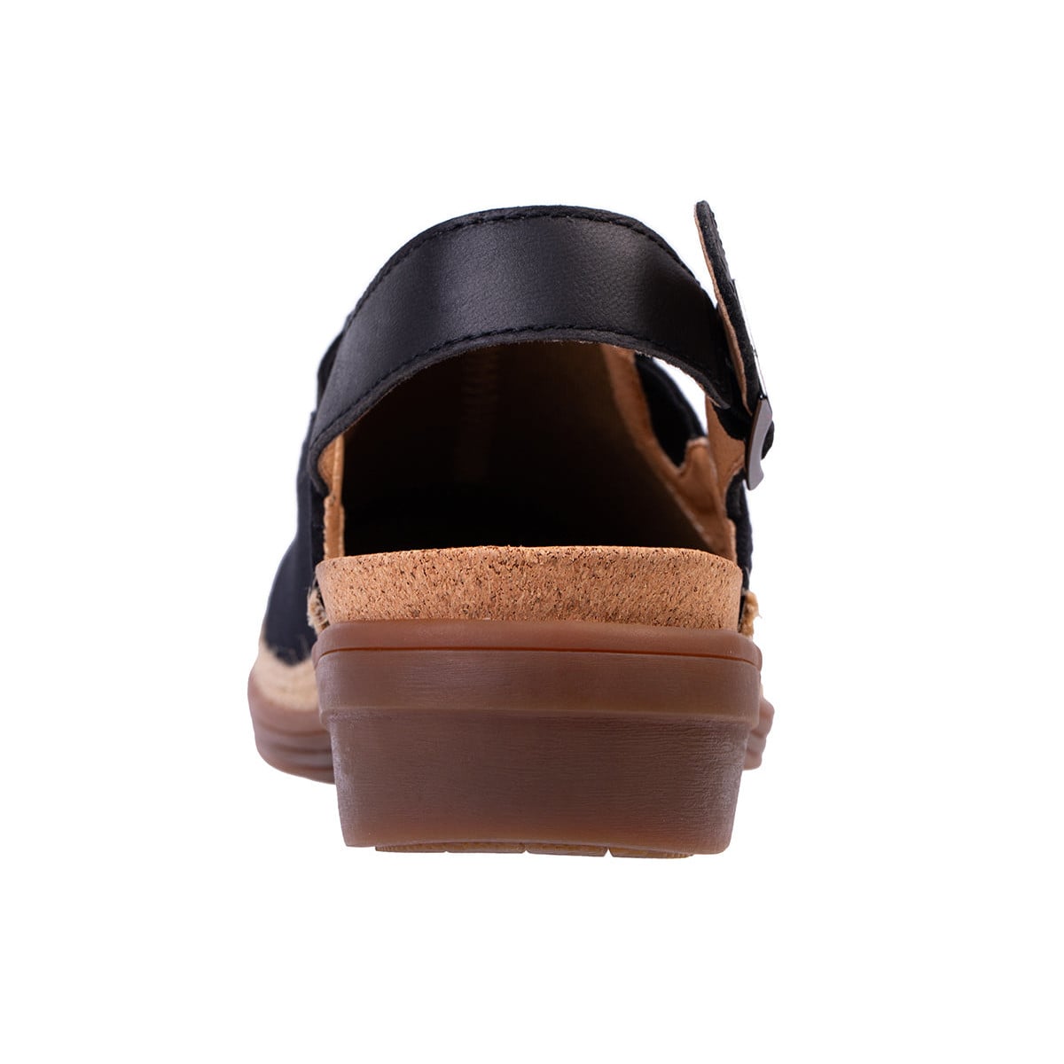 Revitalign Ventura Women's Canvas Backstrap Clog - Black