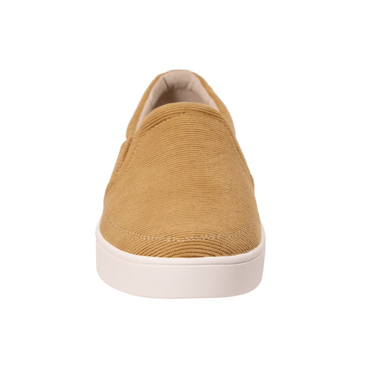 Revitalign Vienna Corduroy Women's Slip-On Loafer - Olive Oil