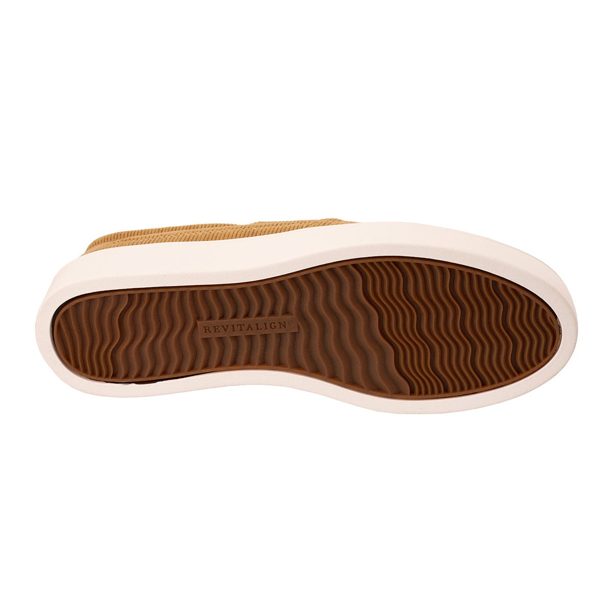 Revitalign Vienna Corduroy Women's Slip-On Loafer - Olive Oil