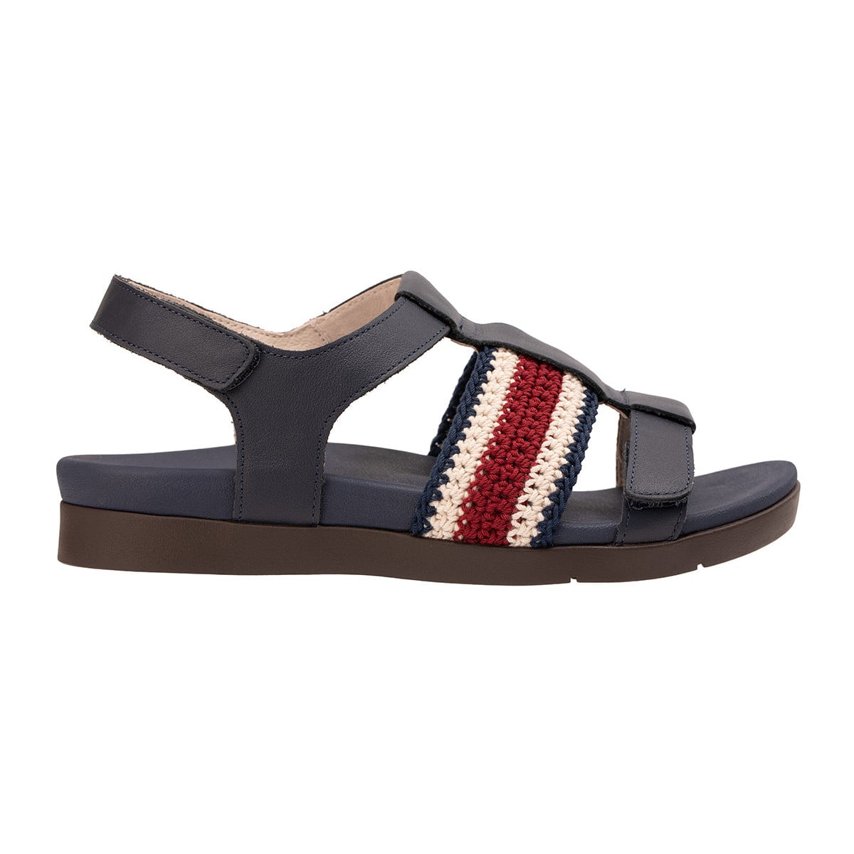 Revitalign Violet Rose Women's Adjustable Sandal - Navy