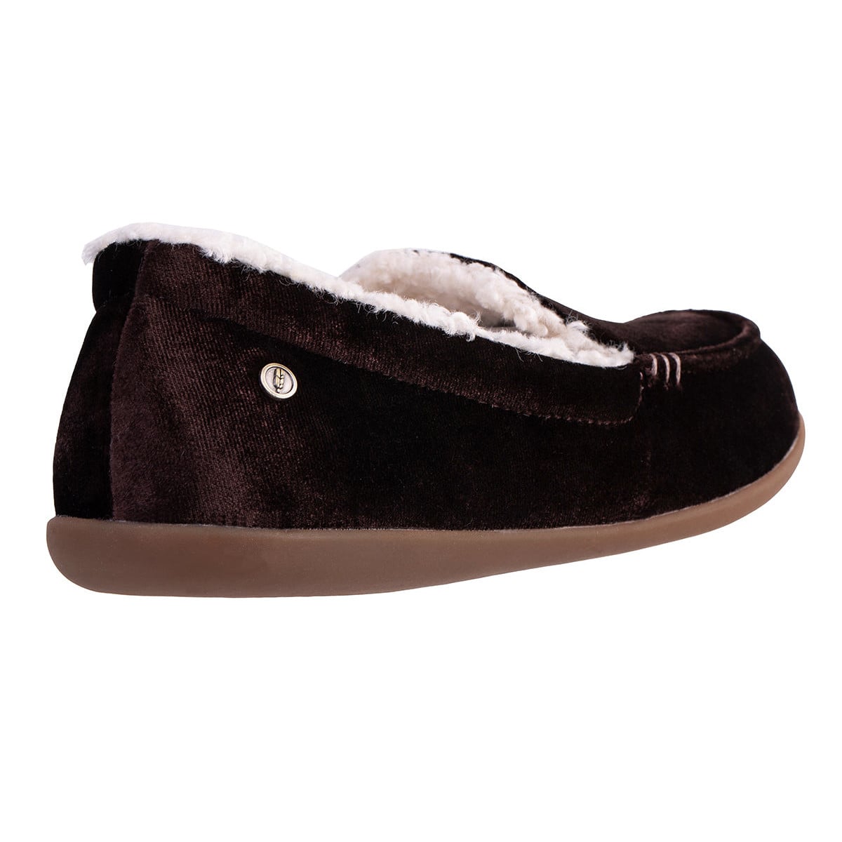 Revitalign Waverly Women's Velvet Slipper - Java