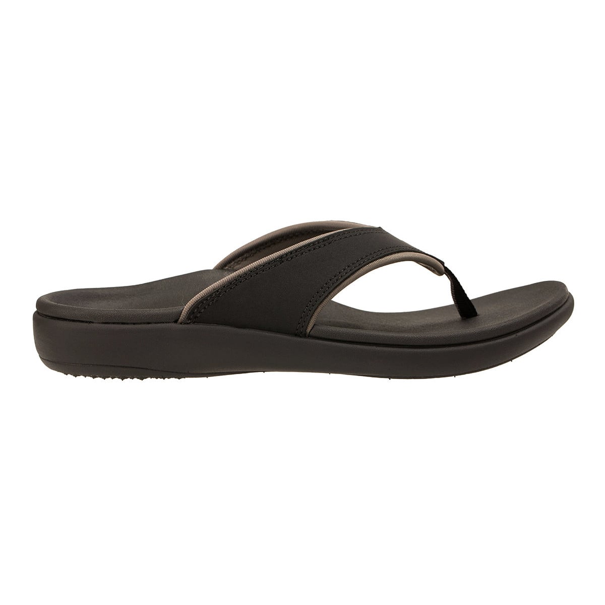Revitalign Yumi Women's Quick-Dry Flip-Flop Sandal - Black