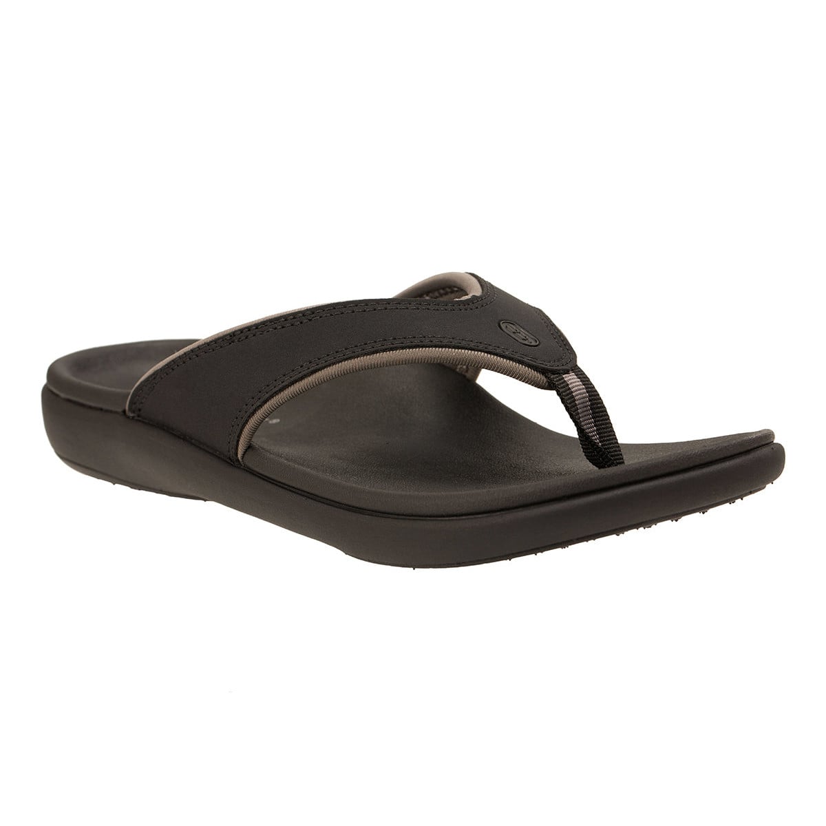 Revitalign Yumi Women's Quick-Dry Flip-Flop Sandal - Black