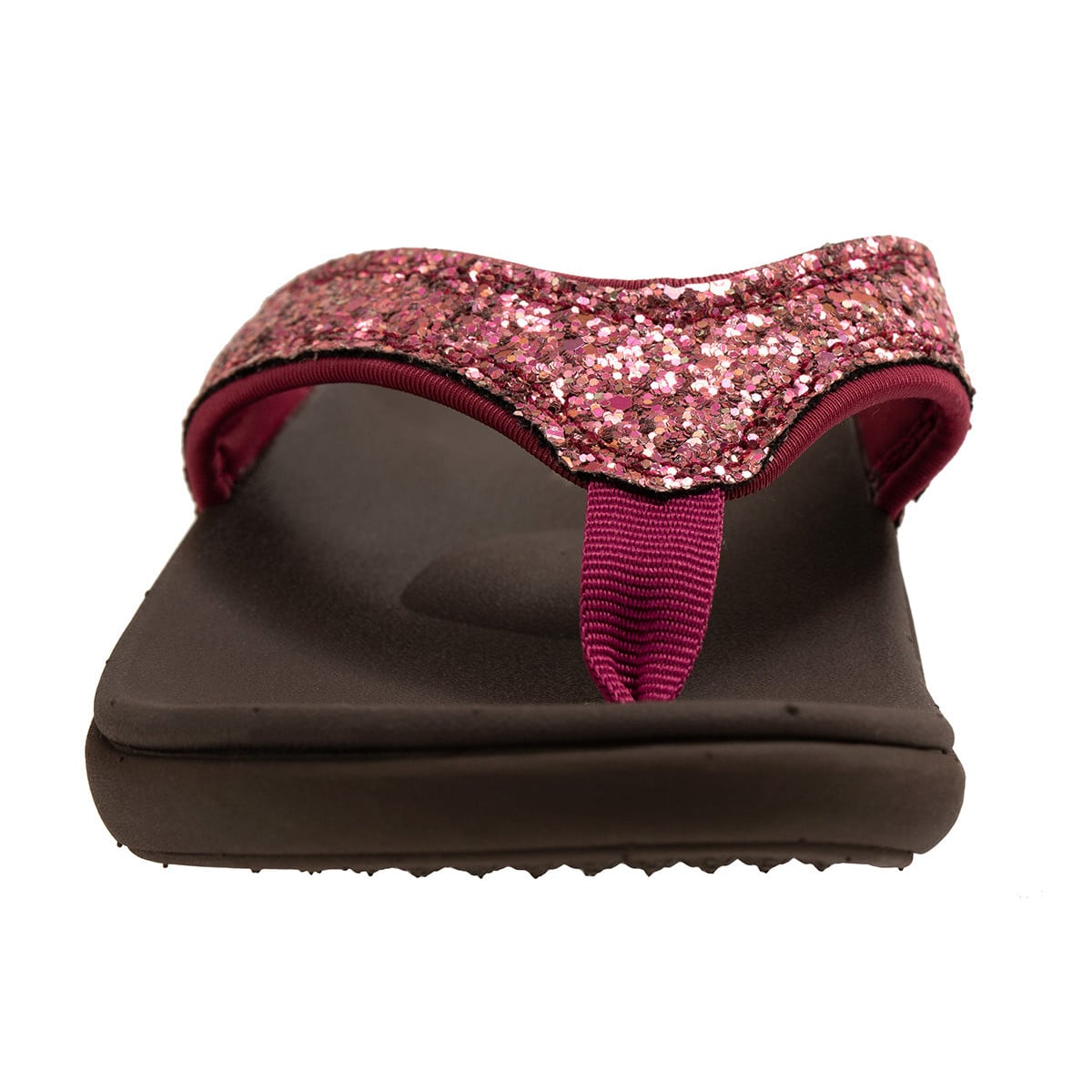 Revitalign Yumi Glitter Women's Toe-Post Sandal - Pink