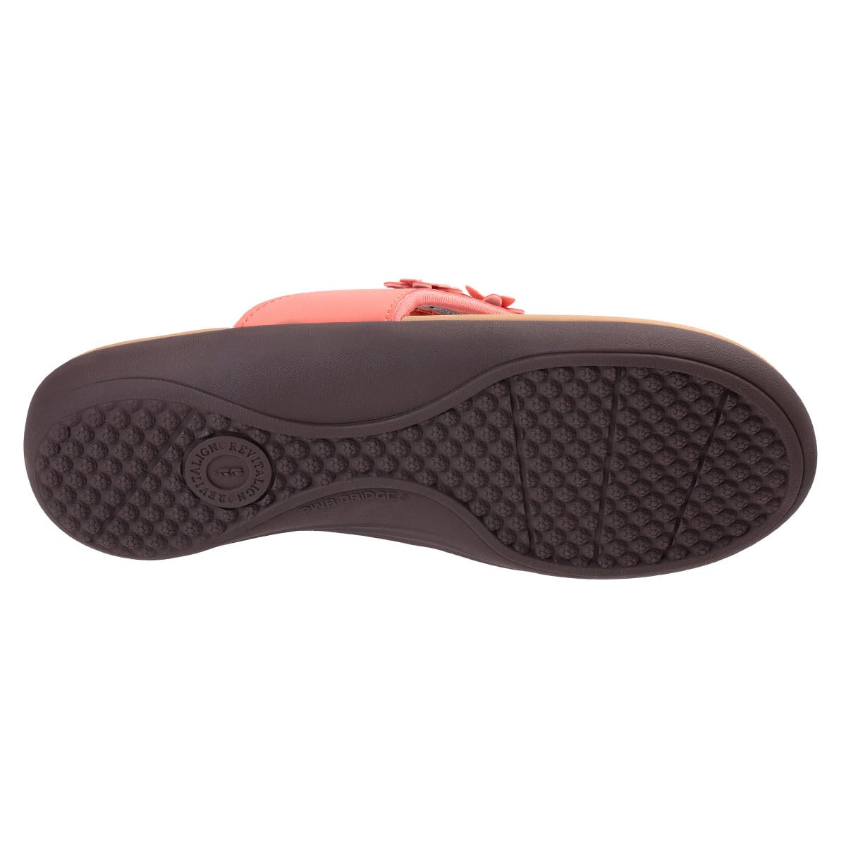 Revitalign Yumi Havana Women's Toe-Post Sandal - Crabapple