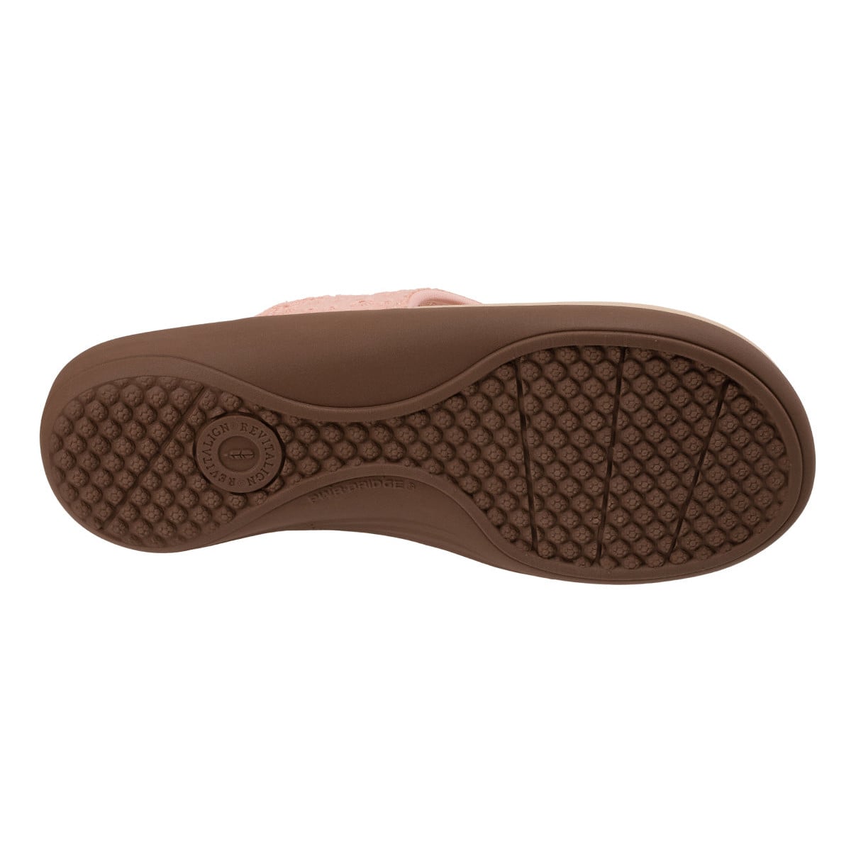 Revitalign Yumi Society Women's Eyelet Flip-Flop Sandal - Pink Lemonade