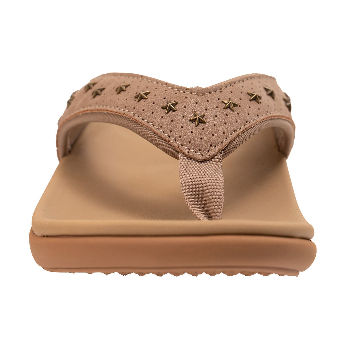 Revitalign Yumi Star Women's Star-Accent Flip-Flop Sandal - Fossil