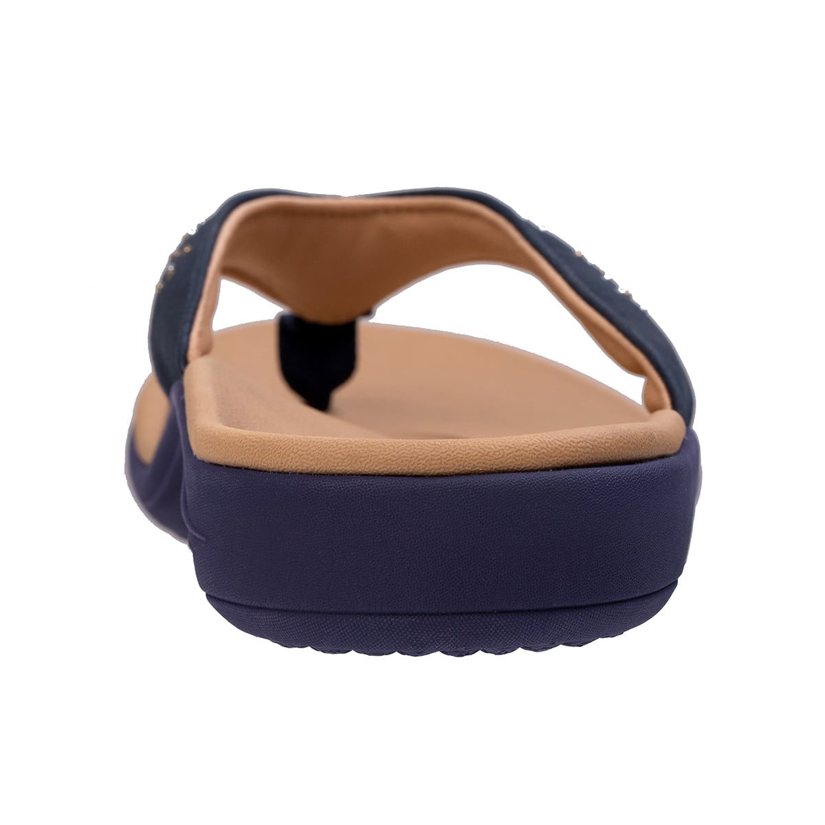 Revitalign Yumi Stud Women's Toe-Post Sandal - Navy