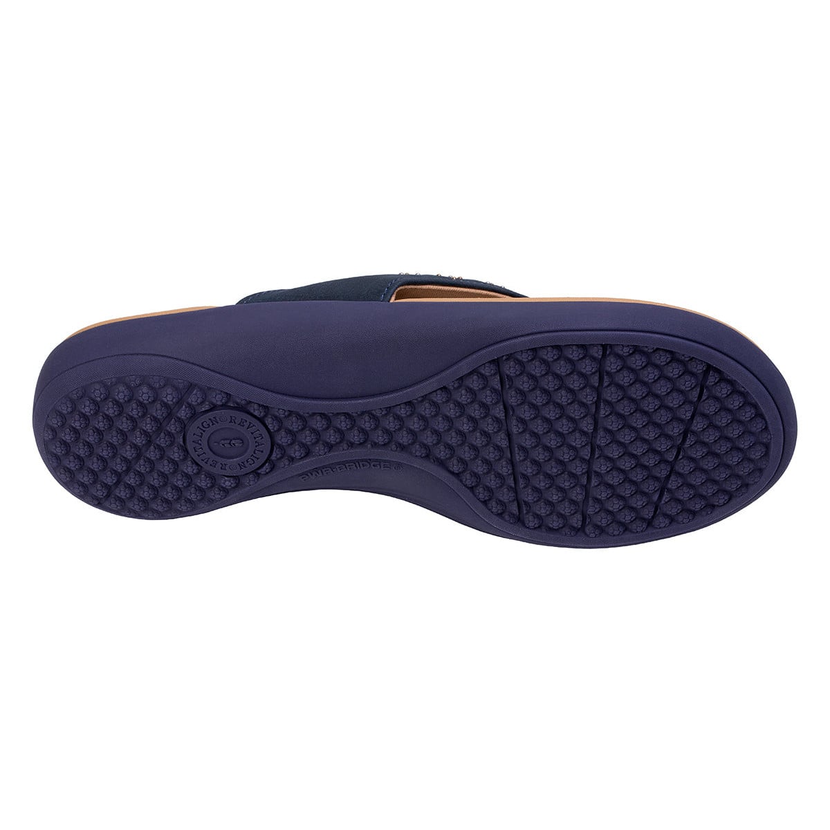 Revitalign Yumi Stud Women's Toe-Post Sandal - Navy