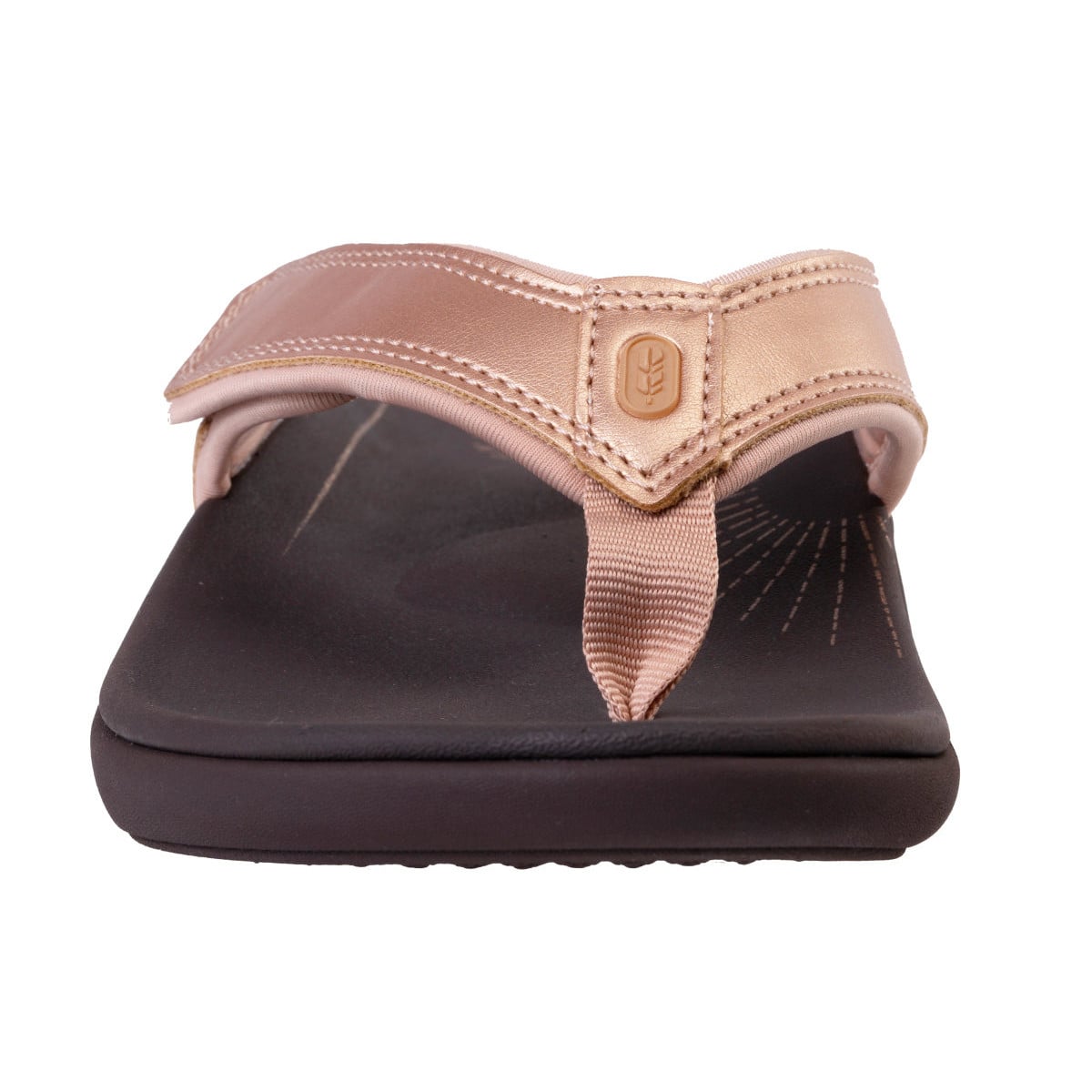 Revitalign Yumi Sunray Women's Adjustable Toe-Post Sandal - Bronze