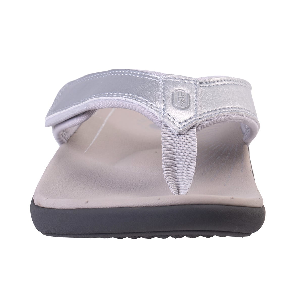 Revitalign Yumi Sunray Women's Adjustable Toe-Post Sandal - Silver