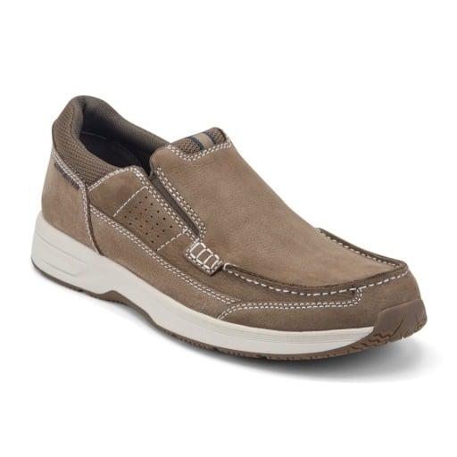 Rockport Atwell Men's Slip-On Casual Shoes - Dark Taupe - View 1