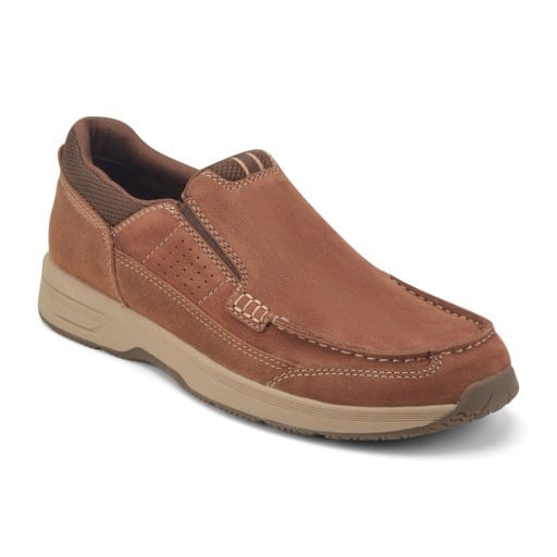 Rockport Atwell Men's Slip-On Casual Shoes - Medium Natural - View 1