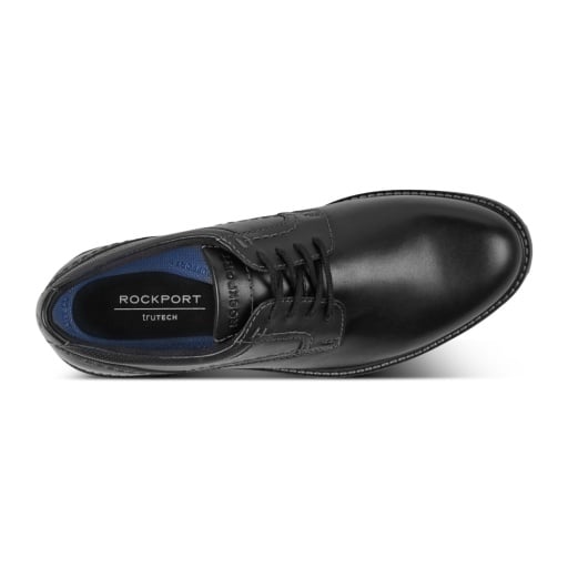 Rockport Criss Men's Cushioned Casual Oxfords - Black - View 6