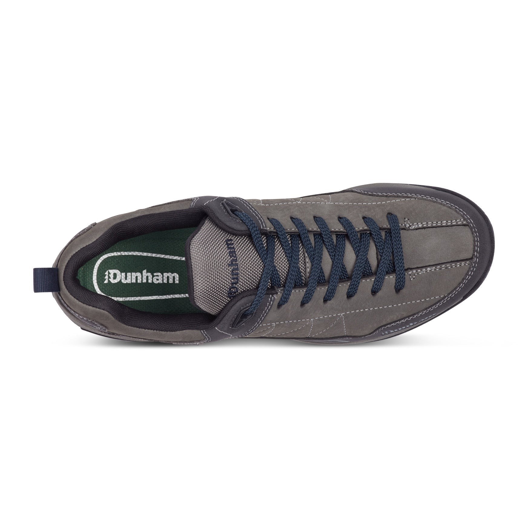 Dunham Cloud Plus Lace-Up Cushioned Waterproof Men's Trekker - Gray Nubuck - 4