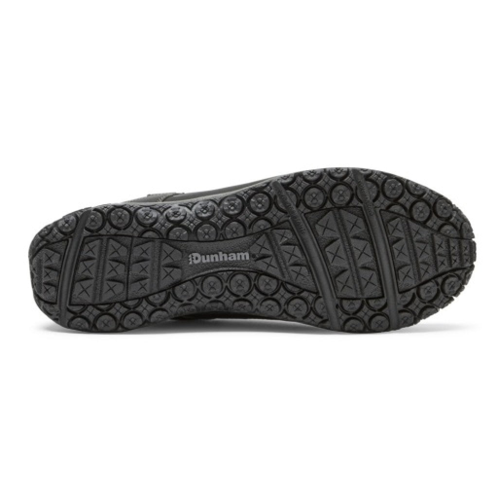 Dunham Cloud Plus Lace-Up Cushioned Waterproof Men's Trekker - Greynbk/black - 4
