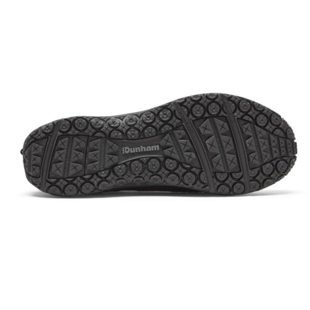 Dunham Cloud Plus Memory Foam Cushioned Support Men's Slip-On - Black Lea - 4