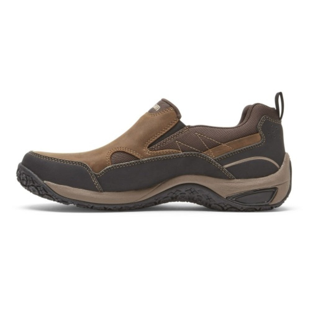 Dunham Cloud Plus Memory Foam Cushioned Support Men's Slip-On - Brown Lea - 3