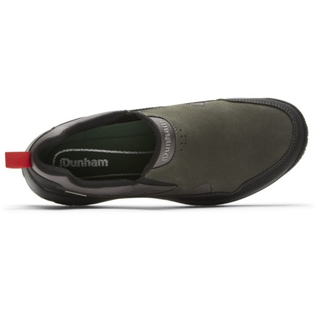 Dunham Cloud Plus Memory Foam Cushioned Support Men's Slip-On - Grey - 5