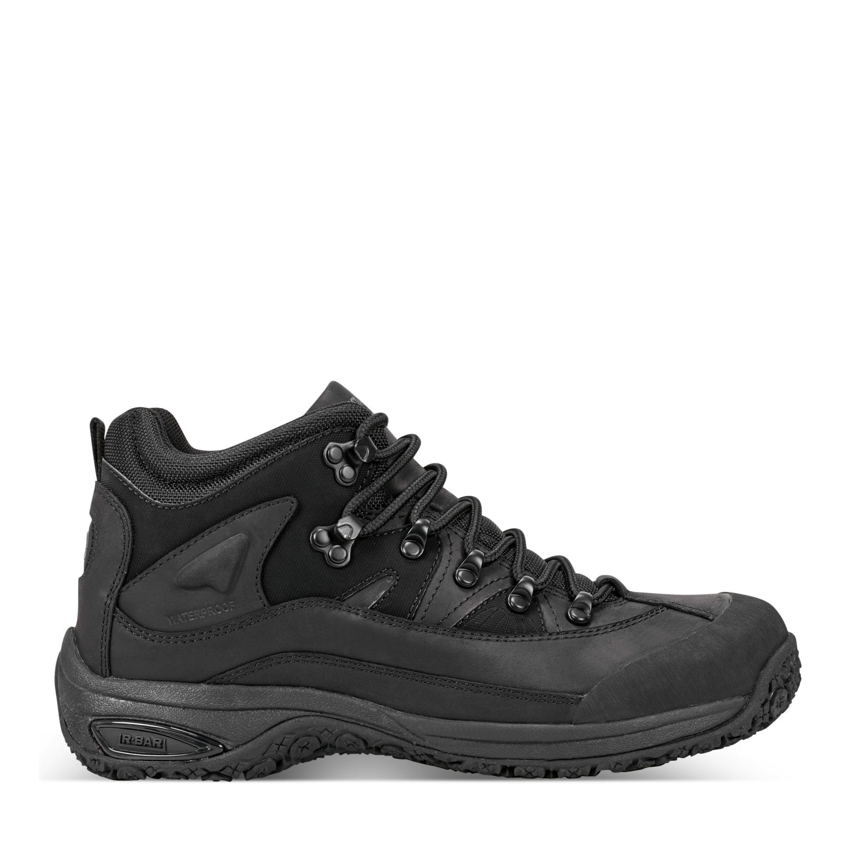 Dunham Cloud Waterproof Cushioned Mid-Cut Men's Waterproof Boot - Black - View 1