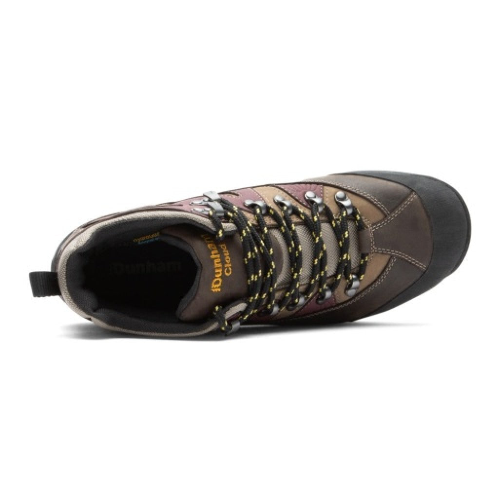 Dunham Cloud Waterproof Cushioned Mid-Cut Men's Waterproof Boot - Brown Multi - 5