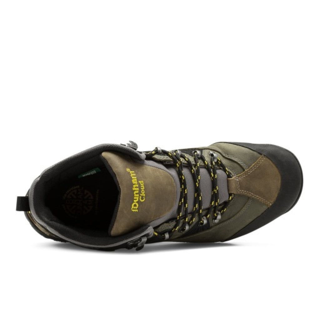 Dunham Cloud Waterproof Cushioned Mid-Cut Men's Waterproof Boot - Green - 5