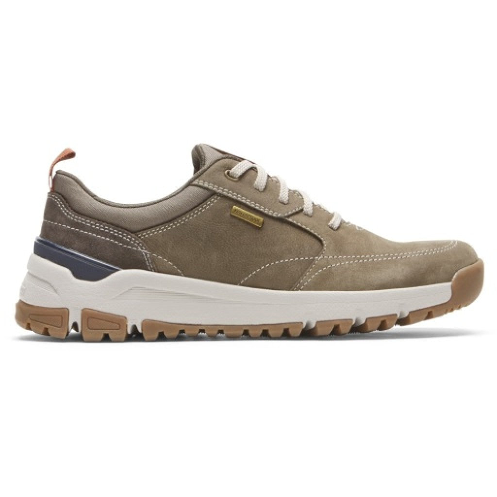 Dunham Glastonbury Waterproof uBal Cushioned Men's Walking Shoe - Breen Nbk/sde - 2