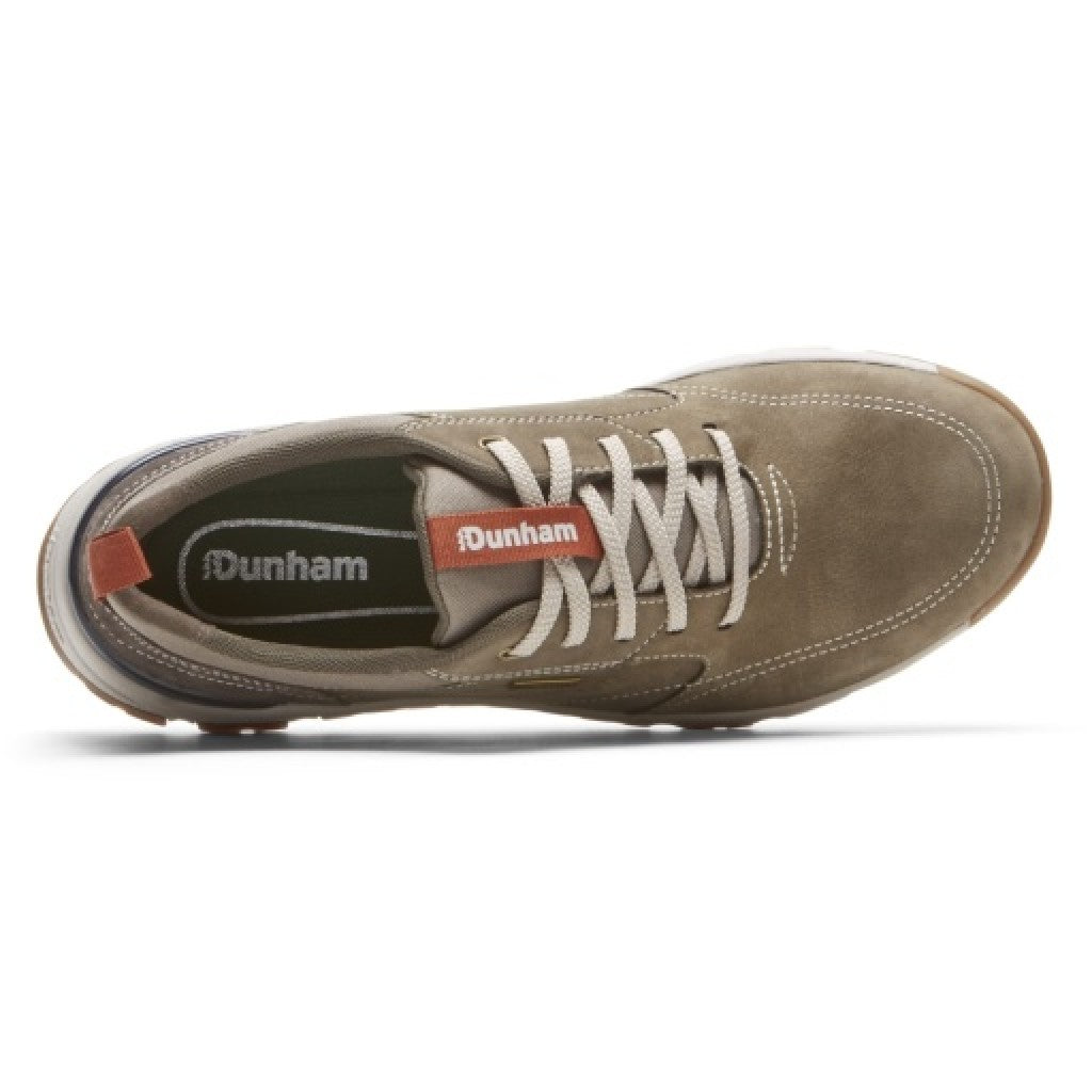 Dunham Glastonbury Waterproof uBal Cushioned Men's Walking Shoe - Breen Nbk/sde - 5