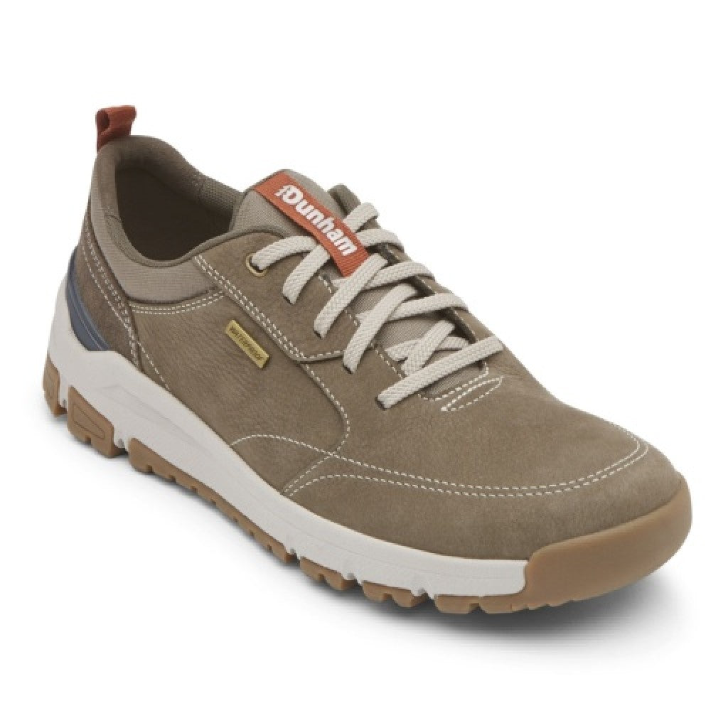 Dunham Glastonbury Waterproof uBal Cushioned Men's Walking Shoe - Breen Nbk/sde - 6