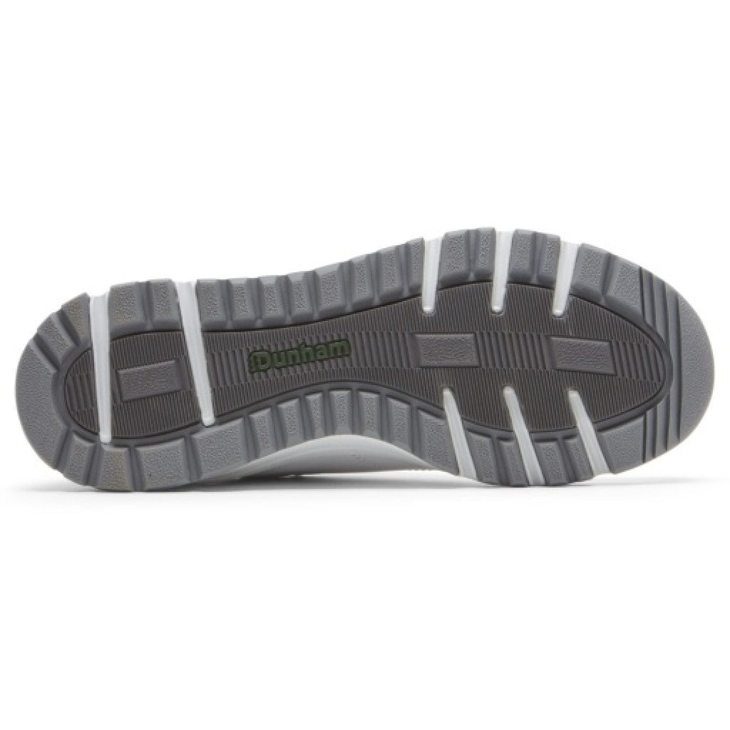 Dunham Glastonbury Waterproof uBal Cushioned Men's Walking Shoe - White Lea/sde - 4
