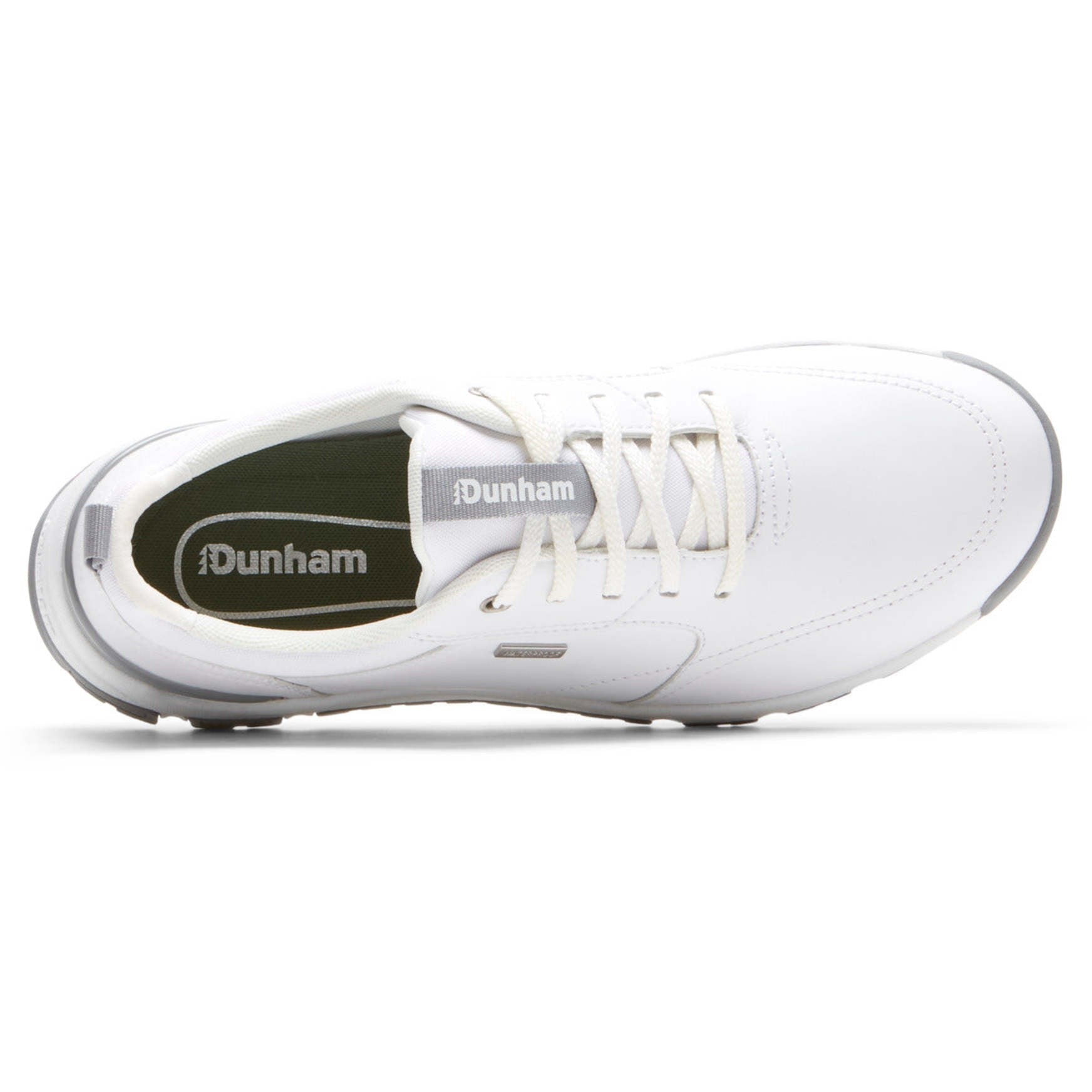 Dunham Glastonbury Waterproof uBal Cushioned Men's Walking Shoe - White Leather - 3