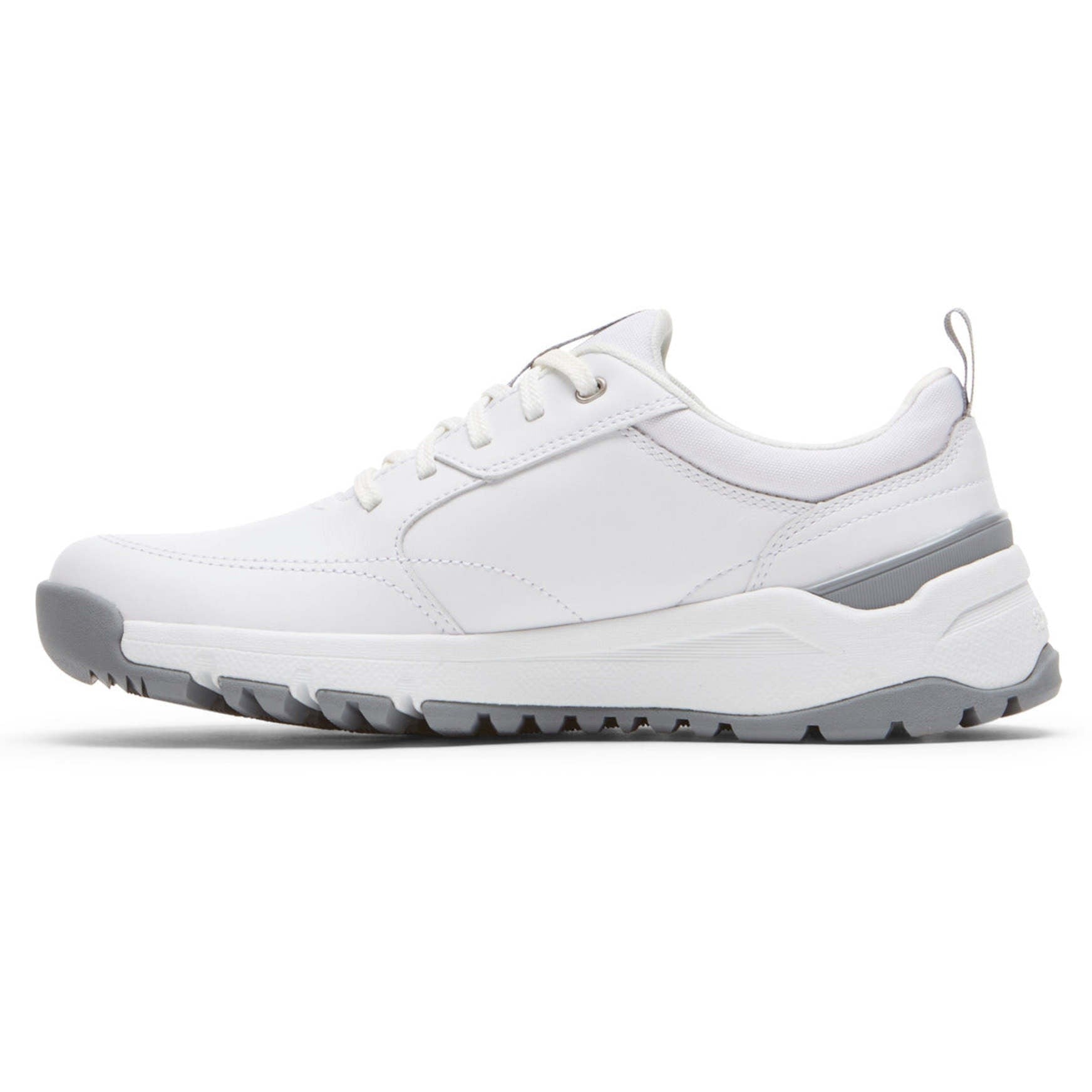 Dunham Glastonbury Waterproof uBal Cushioned Men's Walking Shoe - White Leather - 5